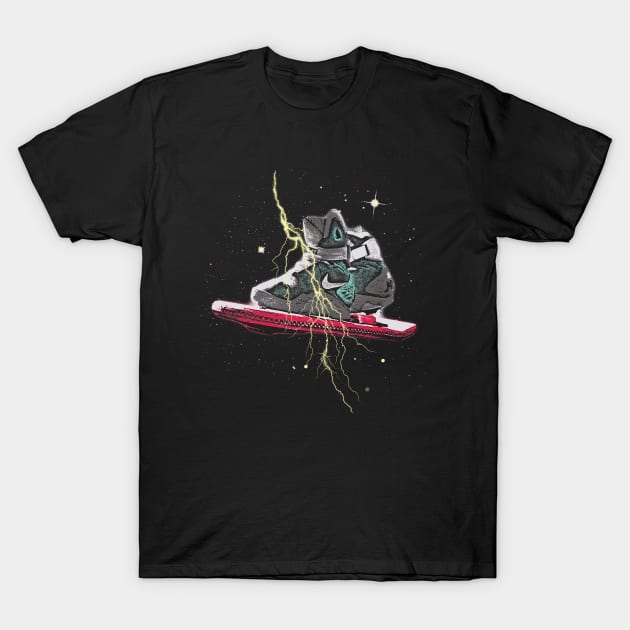 Back To The Future - Hoverboard T-Shirt by Nonconformist